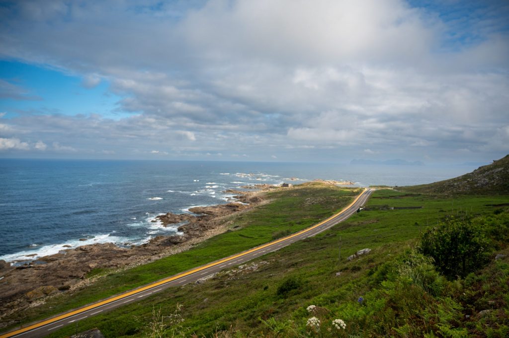 Meeresblick vom Faro de Cabo Silleiro