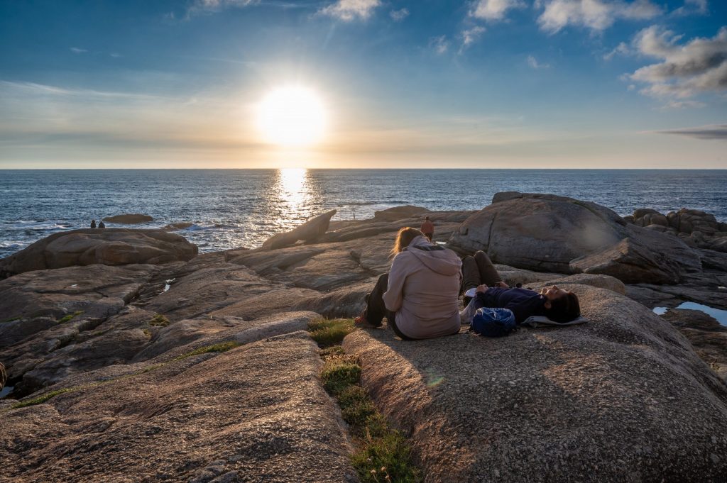 Blick über die Punta de Pel - Muxia