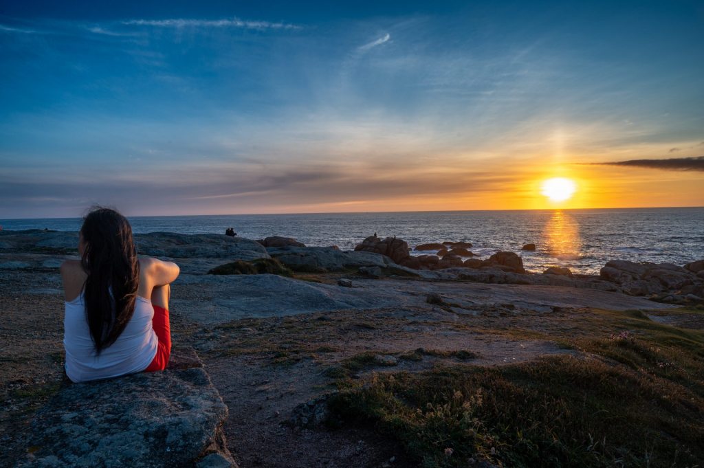 Sonnenuntergang am Punta de Pel - Muxia