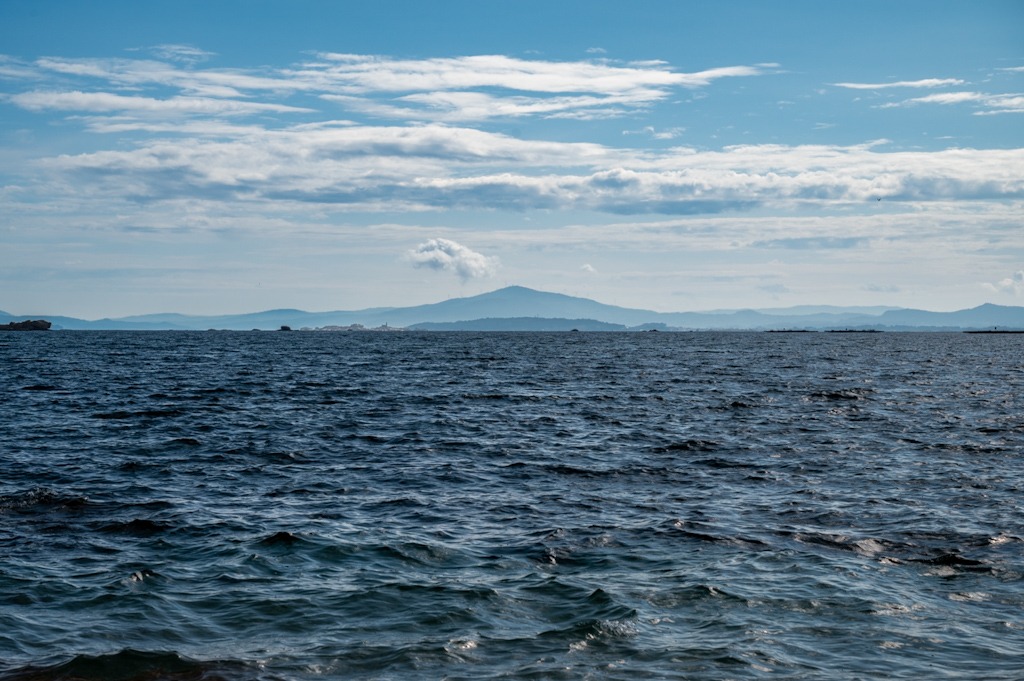 Monte Gaiás In der Ferne