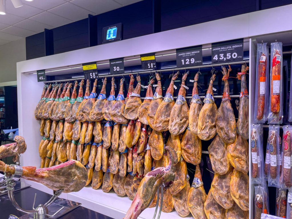 Schinken verschiedener Qualität