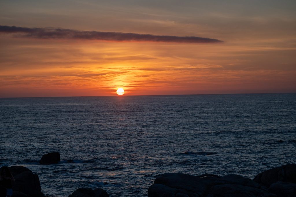 Sonnenuntergang am Punta de Pel - Muxia