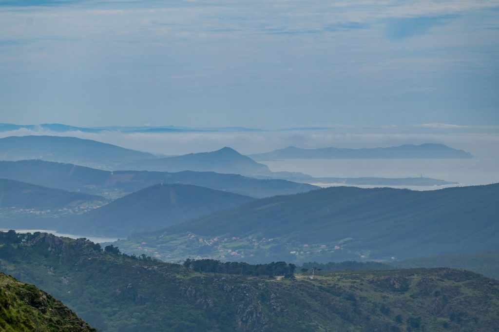 Blick nach Cedeira - Vixia de Herbeira - Serra de Capelada