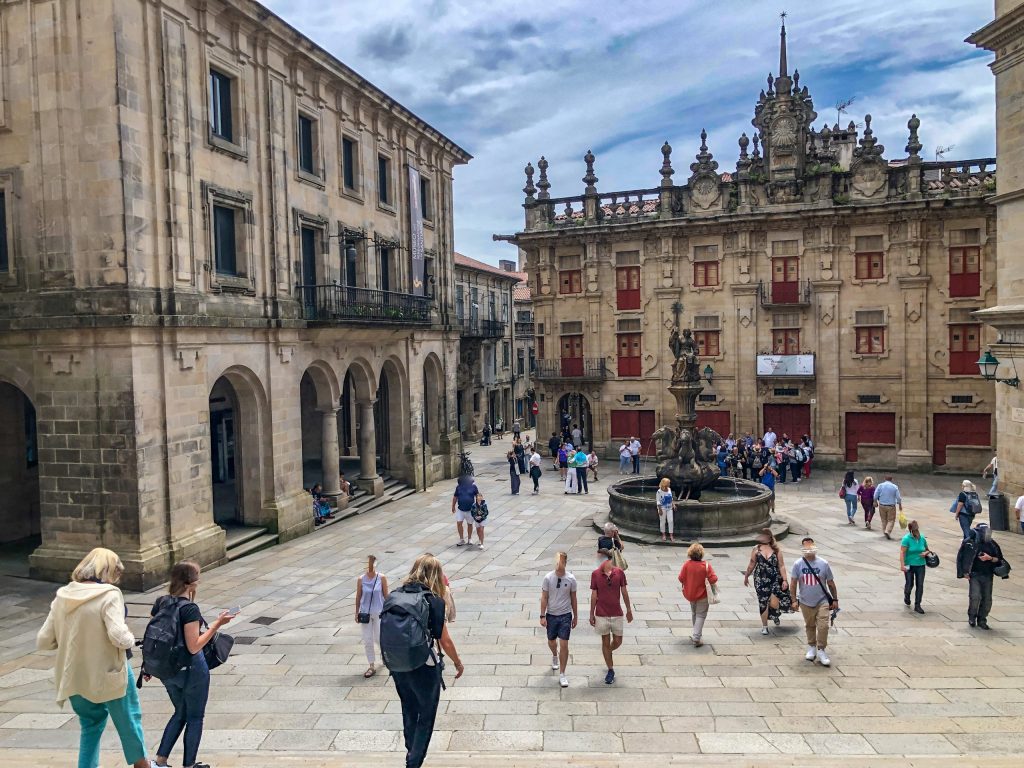 Plaza das Praterias - Santiago de Compostela