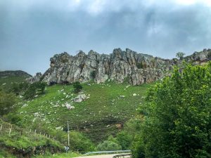 Felsspitzen über der Emblase de la Cohilla