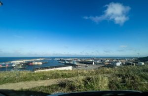 Schöner Blick über den ehemaligen Fährhafen - Hanstholm